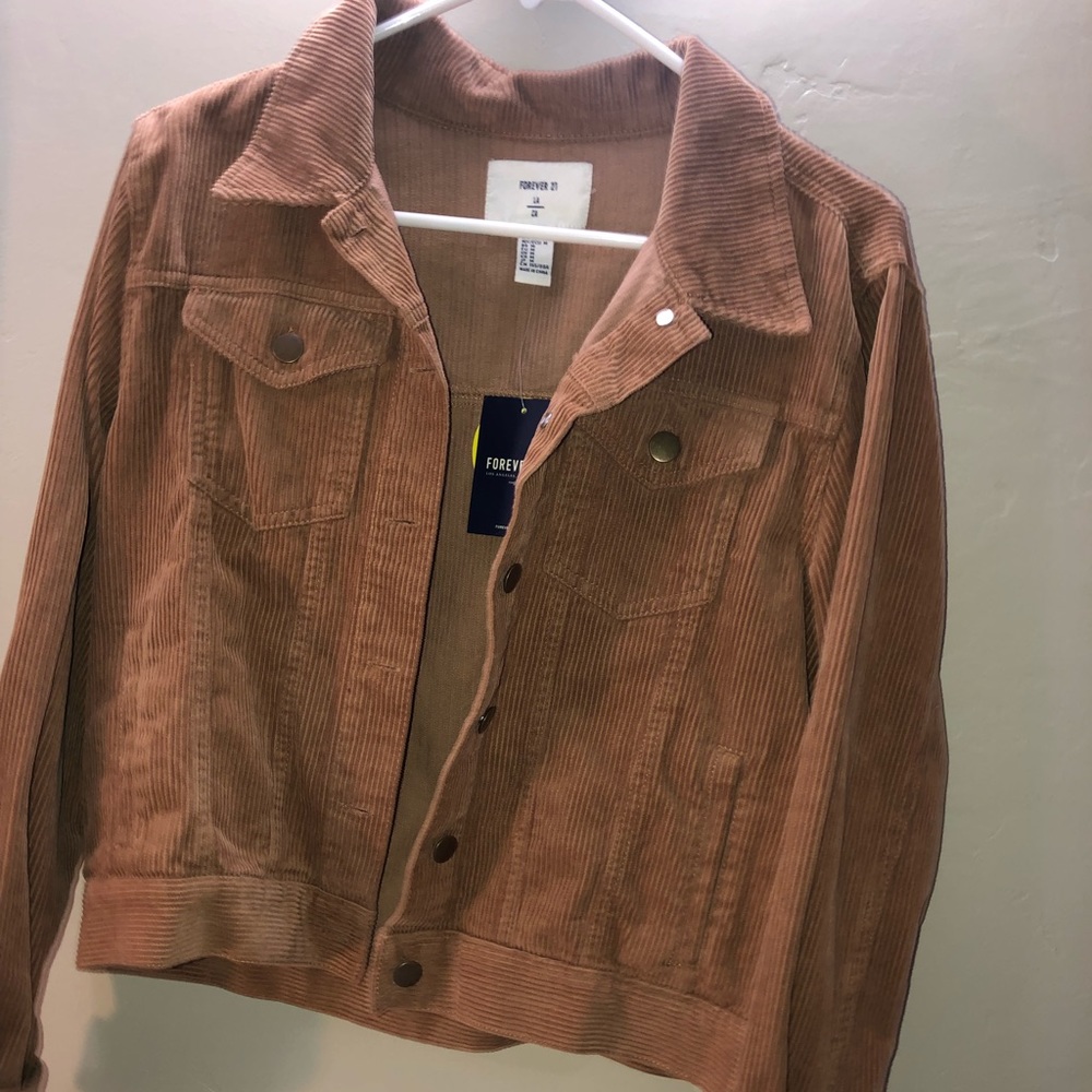 never worn corduroy jacket